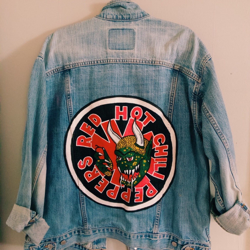 Levi’s Red Hot Chili Peppers Handpainted Jacket